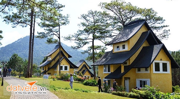 Những ngôi nhà đặc trưng của làng Bình An