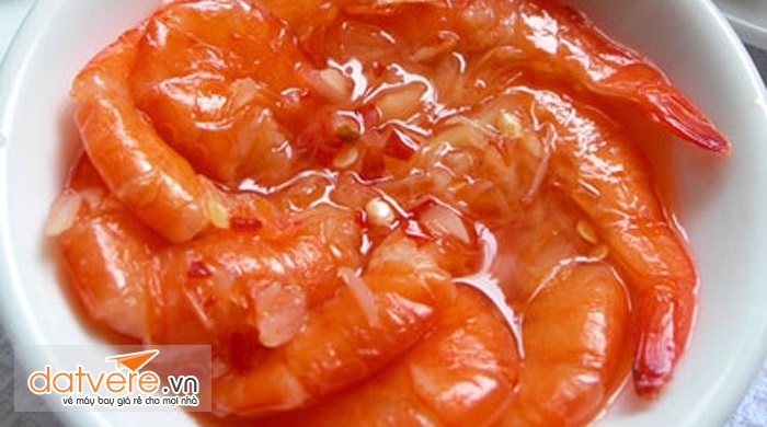 Món tôm chua - đặc sản xứ Huế
