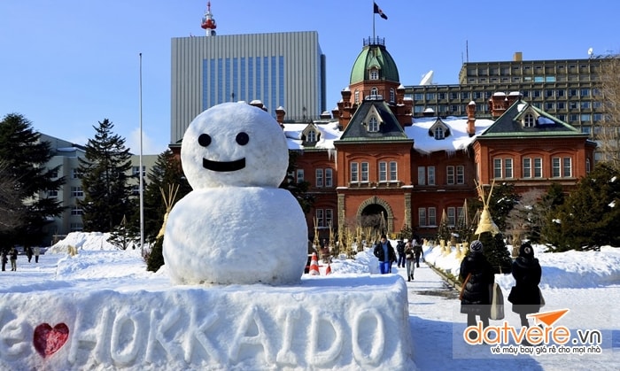 Mùa đông ở Hokkaido