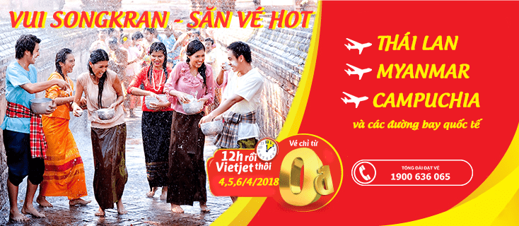 Vietjet Air mở bán vé 0 đồng trong 3 ngày