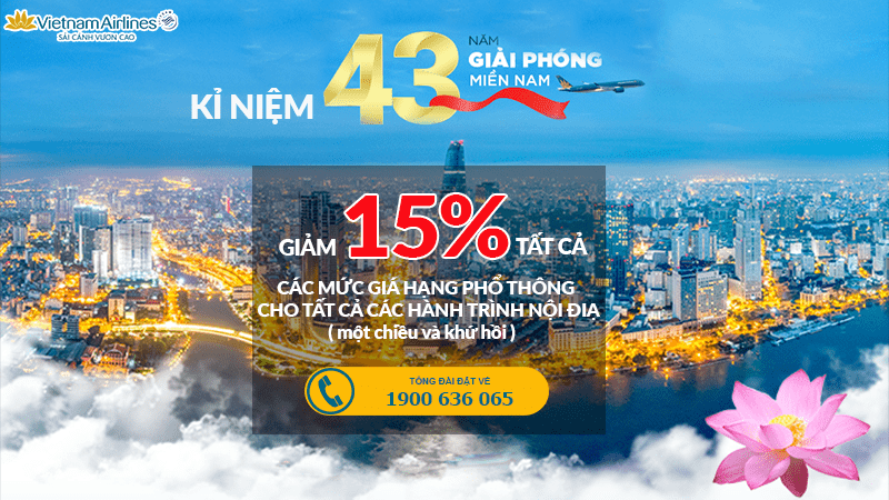 Chương trình khuyến mại hãng Vietnam Airlines