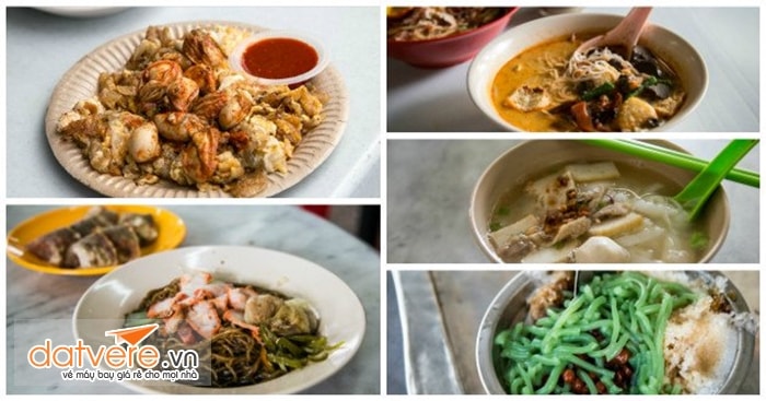 Nếm thử nhiều món ngon Penang