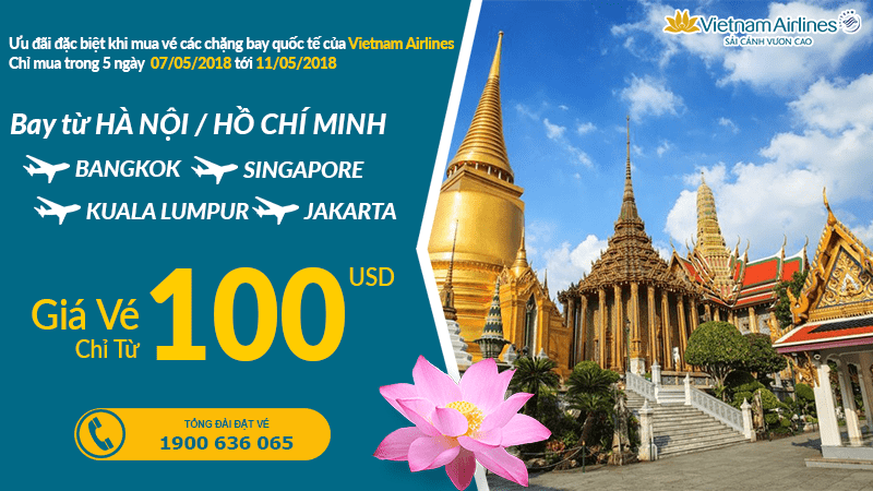 Chương trình khuyến mại Vietnam Airlines