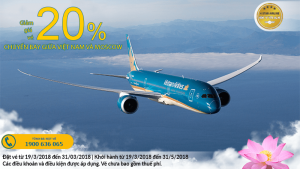 Chương trình khuyến mại của Vietnam Airlines