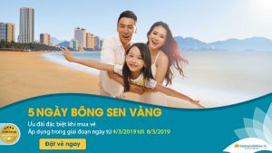 Khuyến mãi 5 ngày mua vé từ Vietnam AIrlines