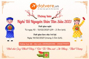 Lịch nghỉ Tết Nguyên Đán 2021