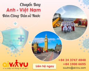 Vé máy bay từ Anh về Việt Nam