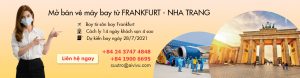 Chuyến bay từ Frankfurt Đức Nha Trang