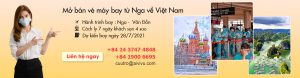 Chuyến bay charter từ Nga về Việt Nam