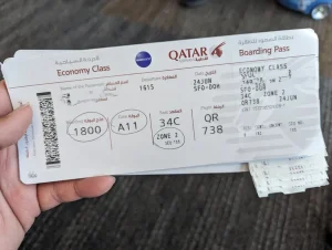 Quy định đổi vé máy bay Qatar Airways