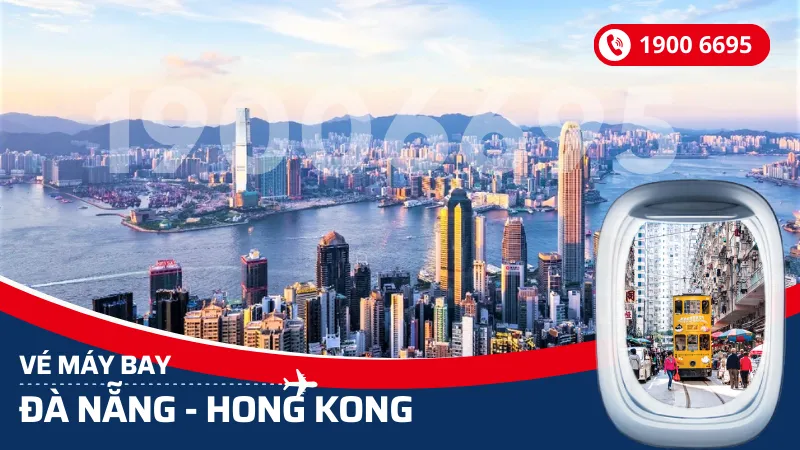 Vé máy bay từ Đà Nẵng đi Hong Kong