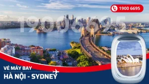Vé máy bay từ Hà Nội đi Sydney Úc