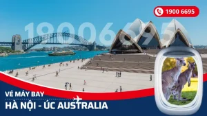 Vé máy bay từ Hà Nội đi Úc Australia