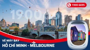 Vé máy bay từ Hồ Chí Minh đi Melbourne Úc