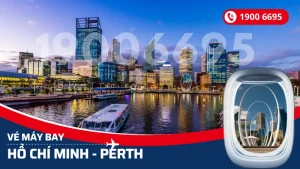 Vé máy bay từ Hồ Chí Minh đi Perth Úc