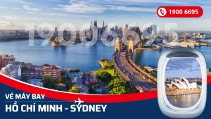 Vé máy bay từ Hồ Chí Minh đi Sydney Úc