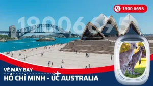 Vé máy bay từ Hồ Chí Minh đi Úc Australia