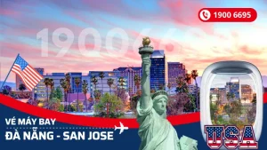 Đặt mua vé máy bay Đà Nẵng đi San Jose Mỹ