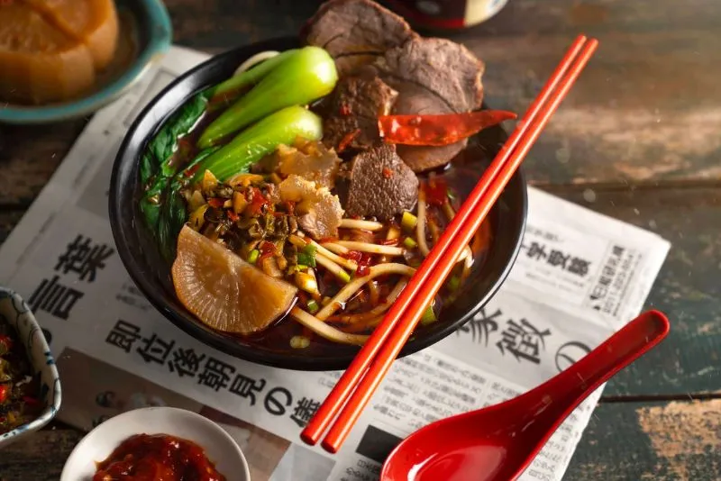 Mì bò hầm Đài Loan