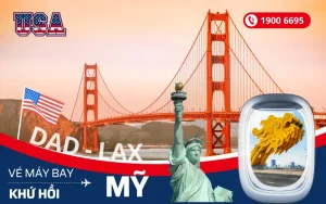 Vé máy bay Đà Nẵng đi Mỹ khứ hồi