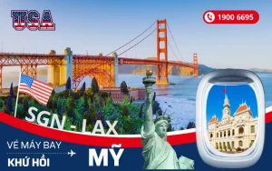 Vé máy bay Sài Gòn đi Mỹ khứ hồi