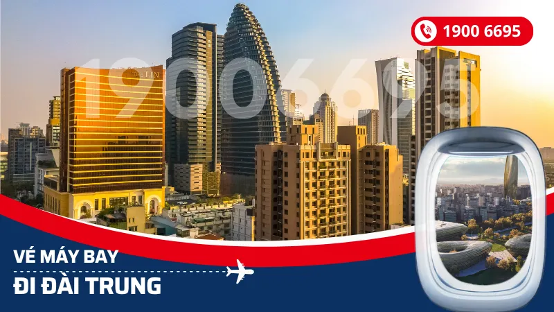 Vé máy bay đi Đài Trung Đài Loan