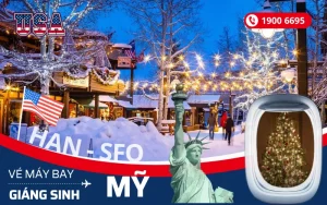 Vé máy bay đi Mỹ dịp Giáng Sinh