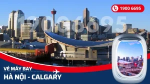 Vé máy bay từ Hà Nội đi Calgary Canada giá rẻ
