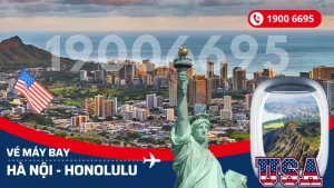Vé máy bay từ Hà Nội đi Honolulu giá rẻ