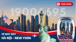 Vé máy bay từ Hà Nội đi New York giá rẻ