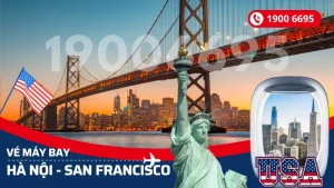 Vé máy bay từ Hà Nội đi San Francisco giá rẻ
