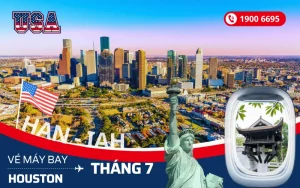Giá vé máy bay Hà Nội (HAN) đi Houston Mỹ tháng 7