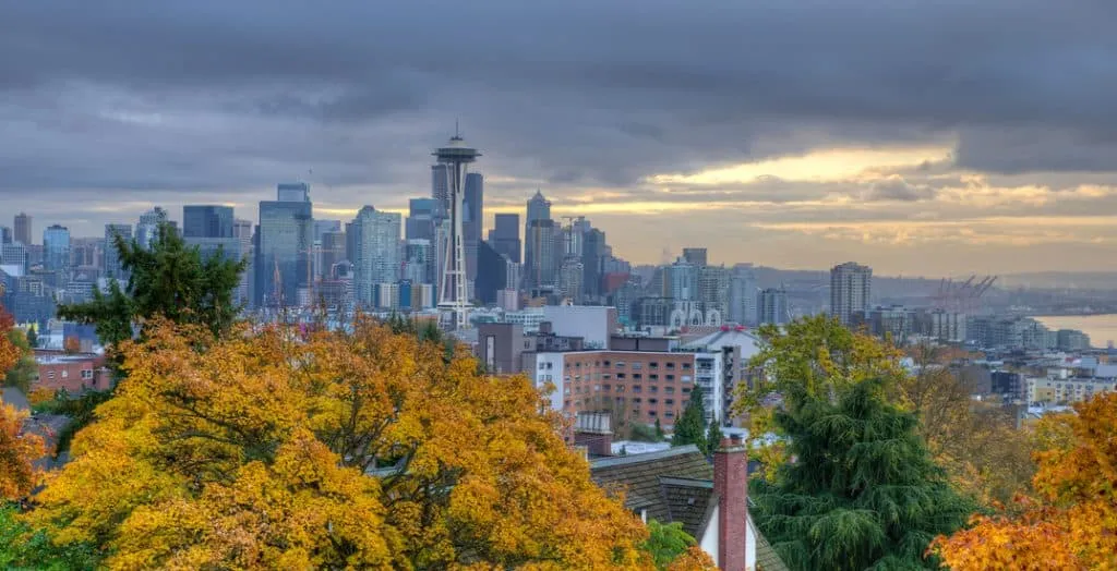Đặc điểm thời tiết Seattle tháng 10