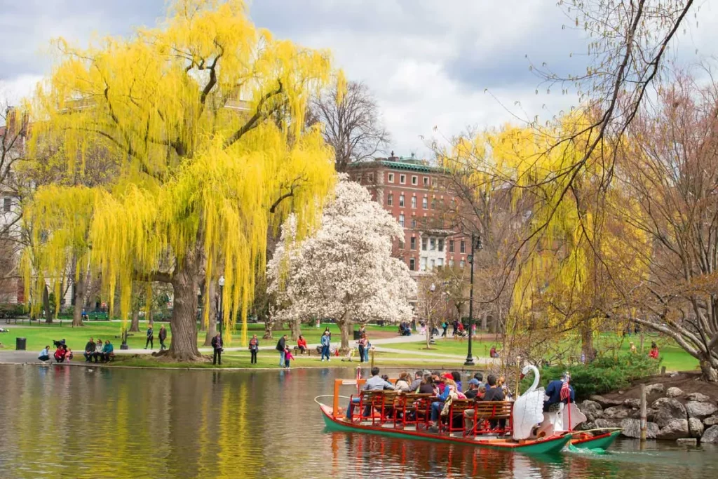 Ghé thăm công viên Public Garden
